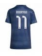 Real Madrid Rodrygo Goes #11 Replika Borta Kläder Dam 2025-26 Kortärmad
